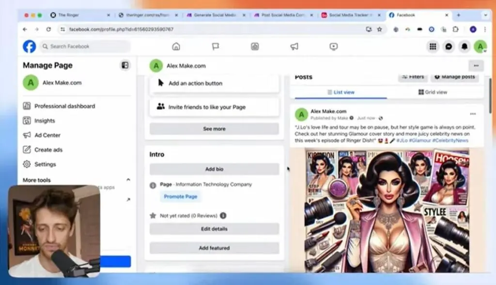 Automated Social Media Content Agent