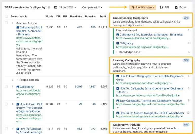 AI search intent 