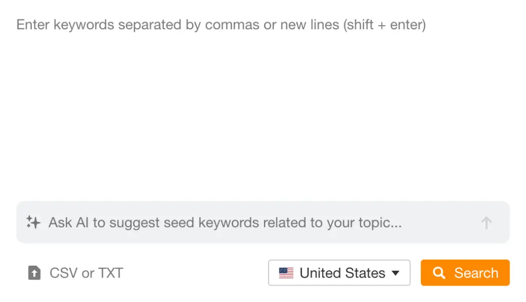 Ahrefs AI feature 