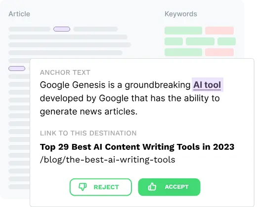 SEO.ai internal linking