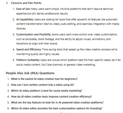 ChatGPT PAA questions
