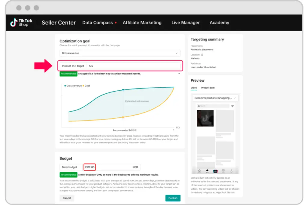 Setting Your Optimization Goals