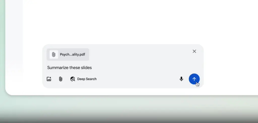 Google AI Mode PDF