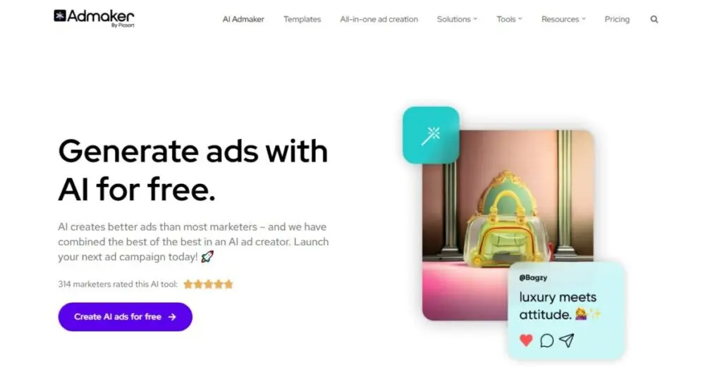 Admaker by Picsart Banner