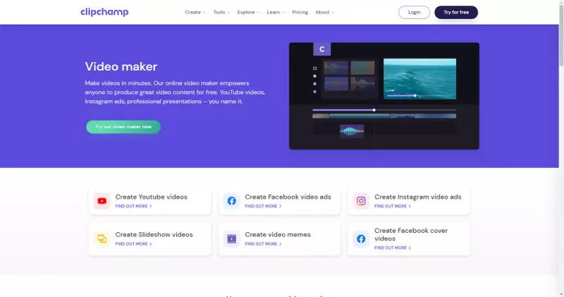 Clickchamp Create