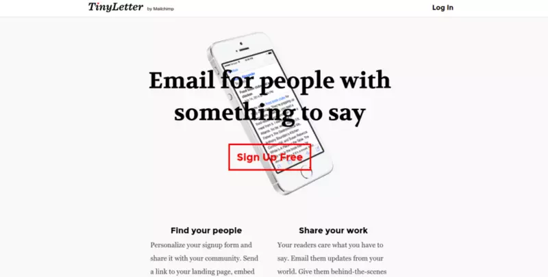 TinyLetter