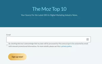 Moz Top 10 (free)