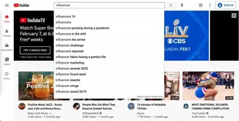 YouTube Autosuggest