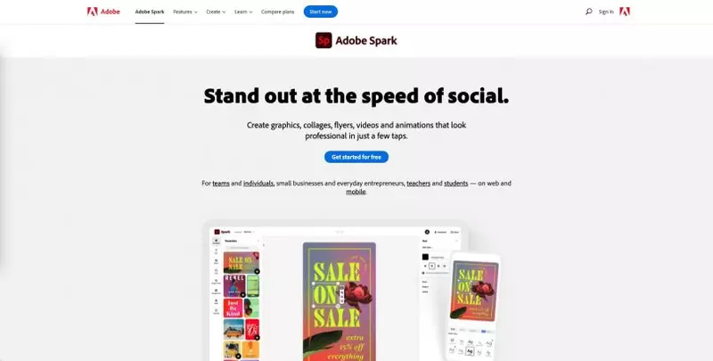 Adobe Spark Post