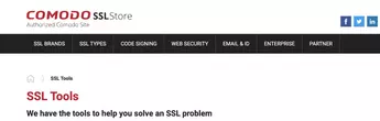 Comodo SSL Checker