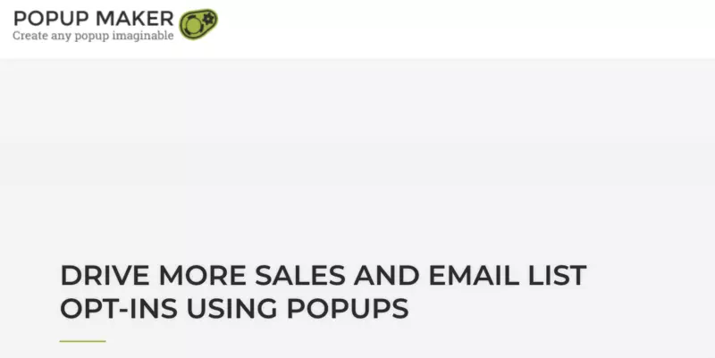 Popup Maker
