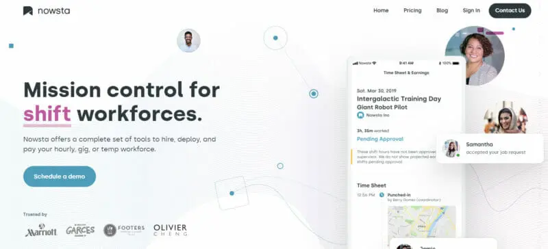 Nowsta Layout Top 11 Employee Scheduling Apps to Look at for 2025