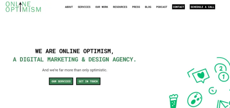 Online Optimism