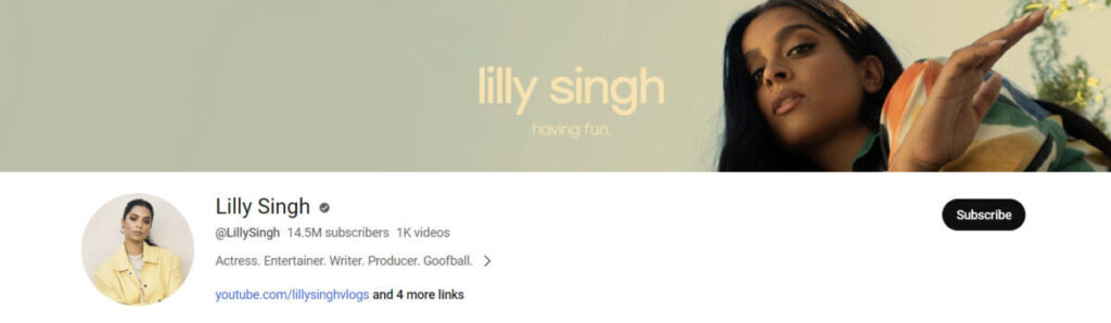 Lilly Singh YouTubers