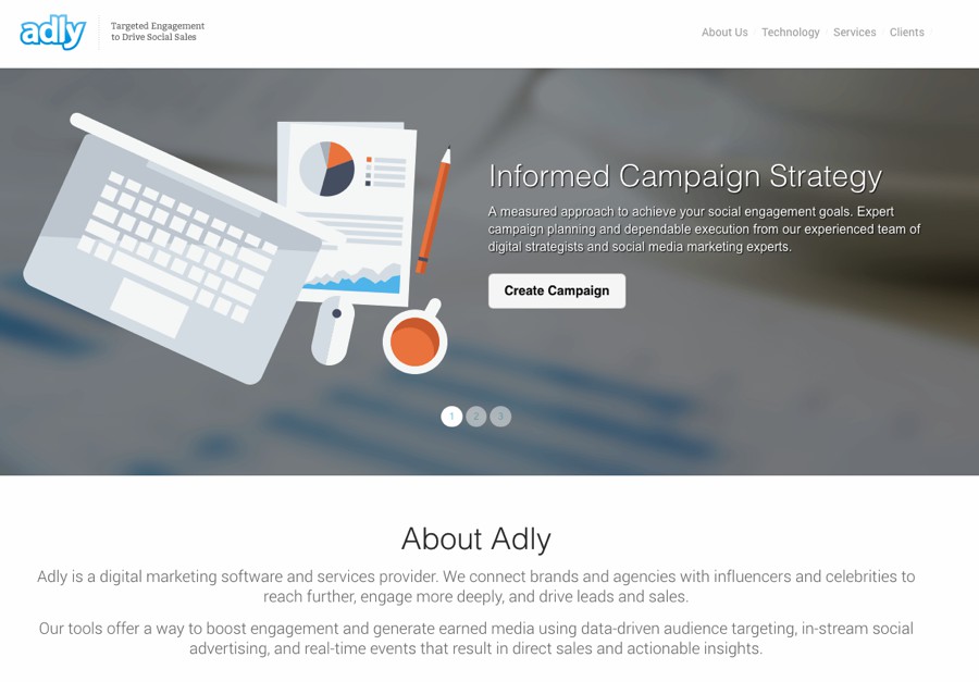 adly homepage