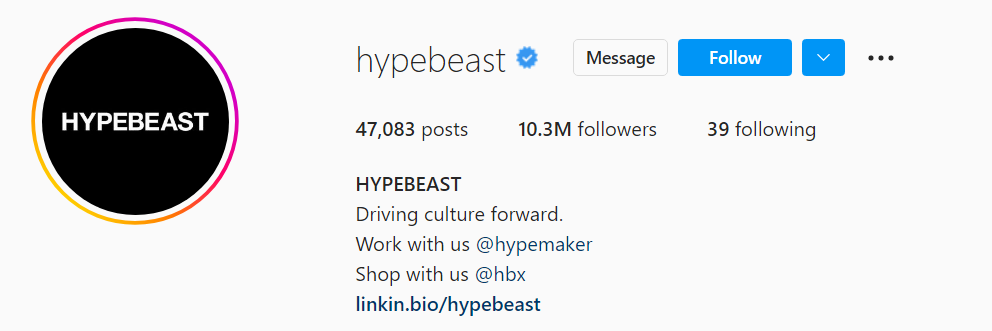 Hypebeast is a website about digital technology and streetwear