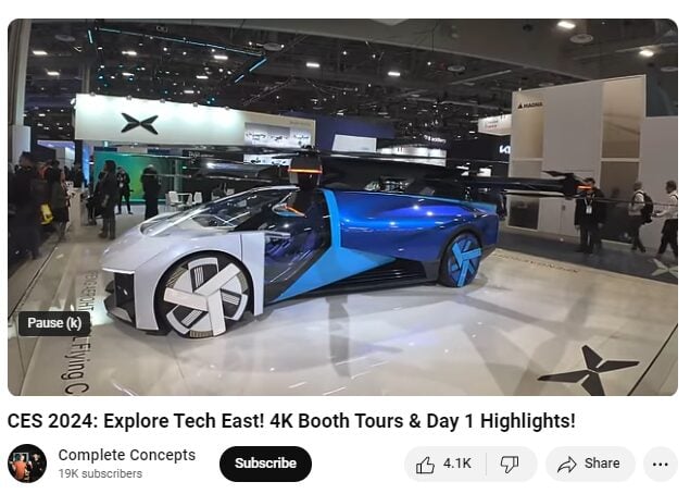 CES event coverage - Best Types of YouTube Content