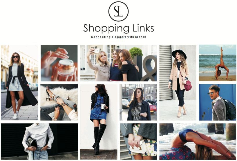 shopping links homepage