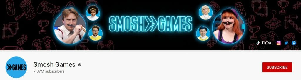 Smosh Games - YouTube gamer