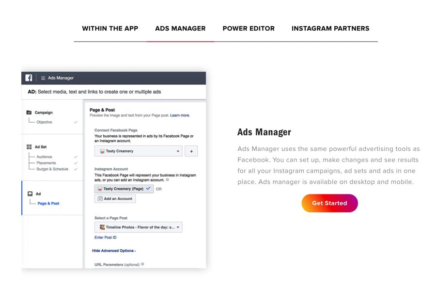 instagram ads manager - how to target your instagram followers with facebook ads