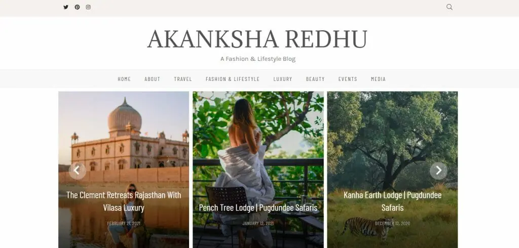 Akanksha Redhu fashion blogger