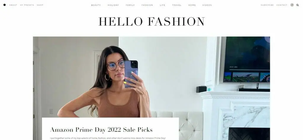 Hello Fashion blog