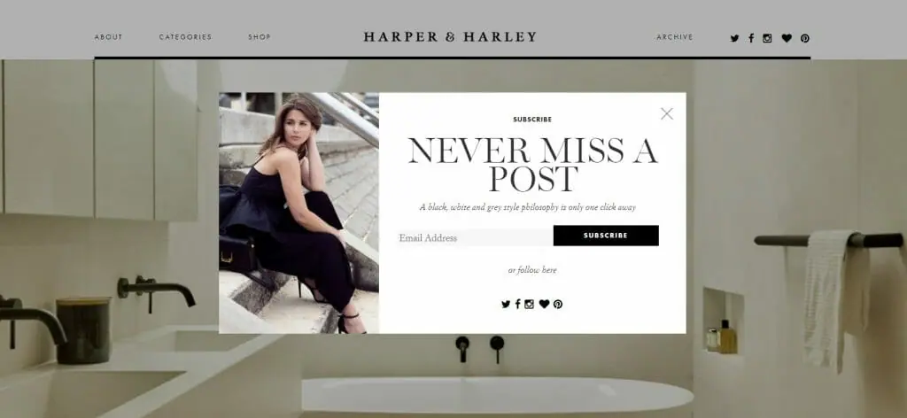 Fashion Blogs Harper & Harley home design