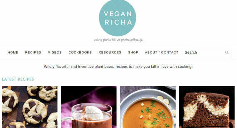 Richa recipe developer and food blogger
