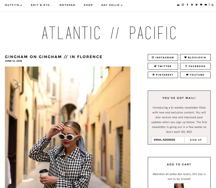 atlantic pacific fashion blog