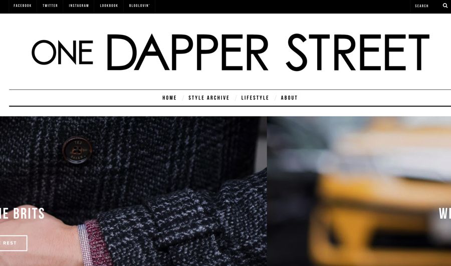 one dapper street fashion blog