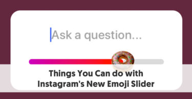 instagram emoji slider