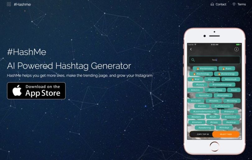 Hashtag Generator #HashMe