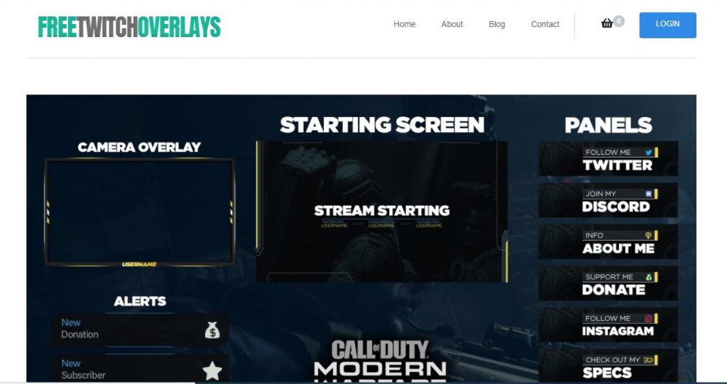 free streamlabs obs themes
