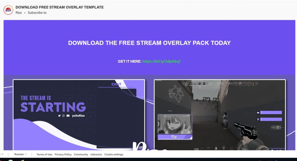 Free and customizable Twitch overlay templates