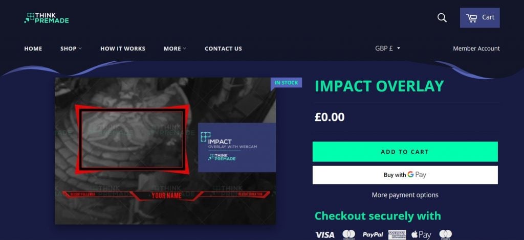 Impact Overlay – Think Premade