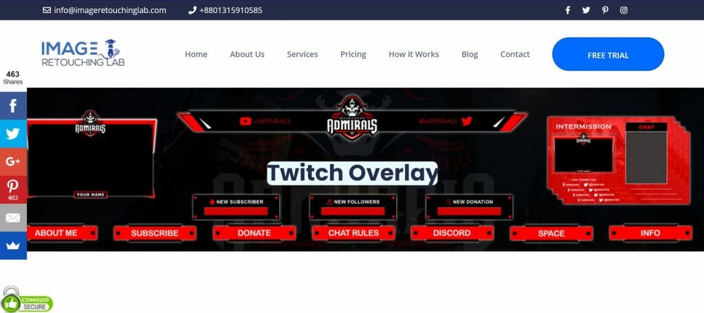 43 Top Free Twitch Overlay Templates For 21 Updated