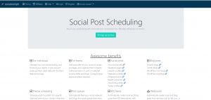 socialoomph scheduling for social media