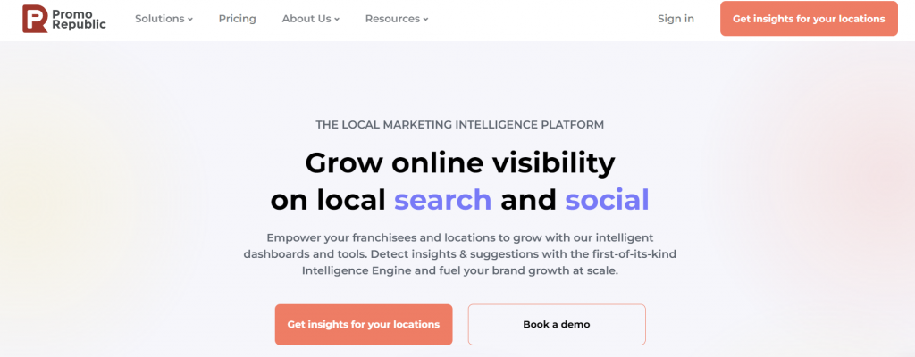PromoRepublic Social Media Scheduling Tool