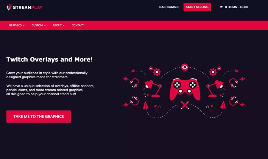 decoração de sobreposição de jogos femininos para streamers online