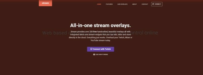Strexm provides free Twitch overlays