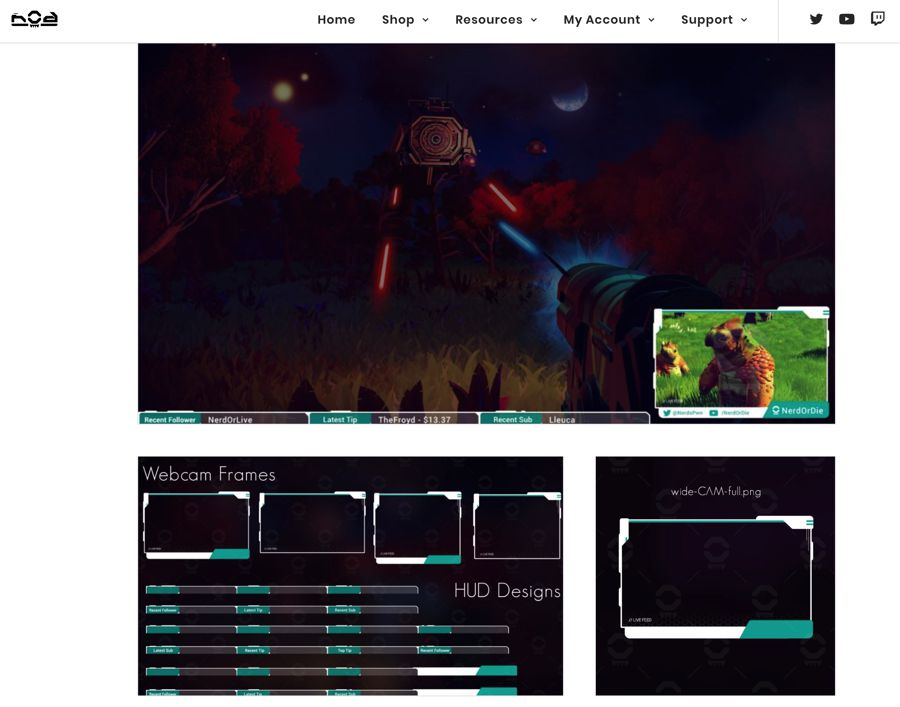 they initially started as a tutorial website and youtube channel but they evolved into a brand that creates live streaming designs products - fortnite live stream youtube right now