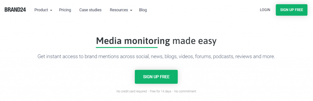 Brand24 - Media Monitoring Tool 