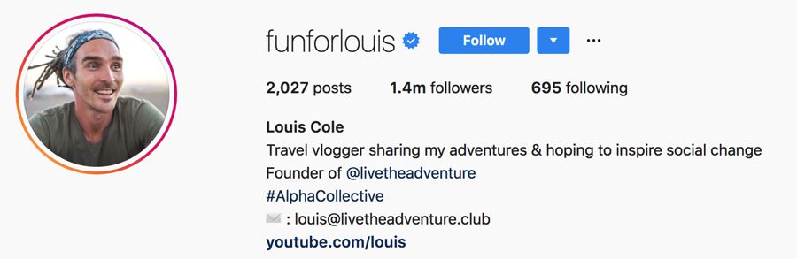 instagram funforlouis 1 4m followers - how to make your instagram account private current 1 6 18 youtube
