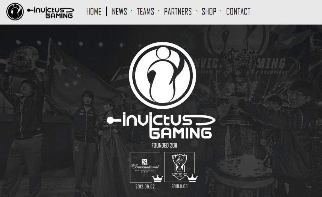 Invictus Gaming eSports team