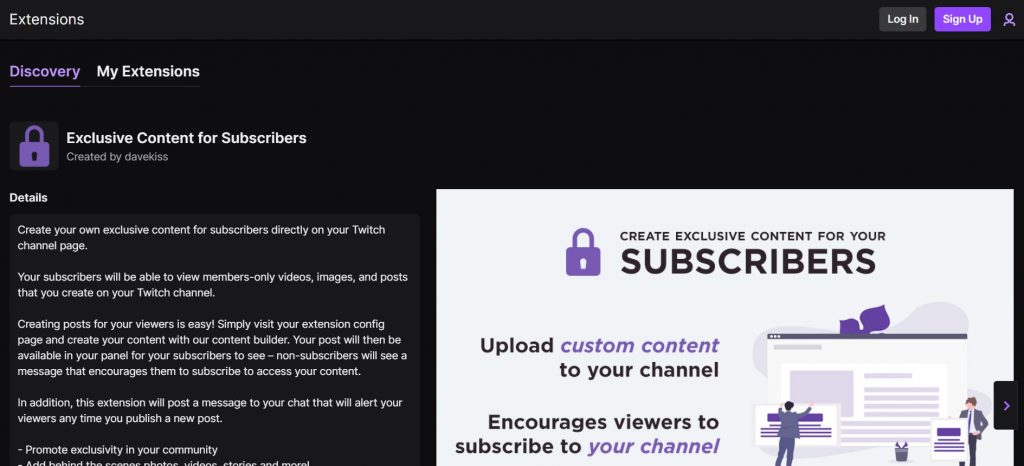 Twitch Stats Chrome Extension