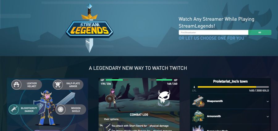 Stream legends twitch extensions