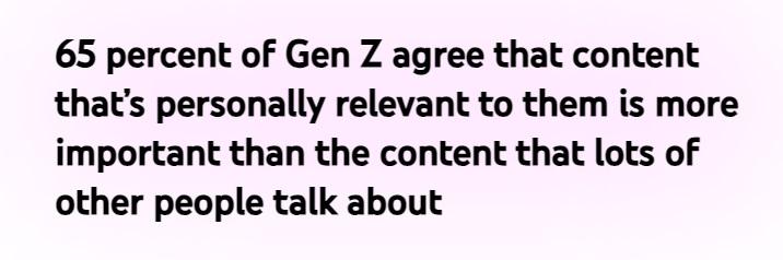 Gen Z / content