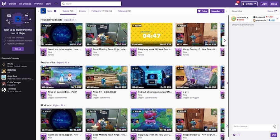 Twitch Streamers Earn More than $20M Per Year