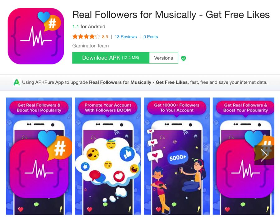 Real Followers for Musically - Get Free Likes. 