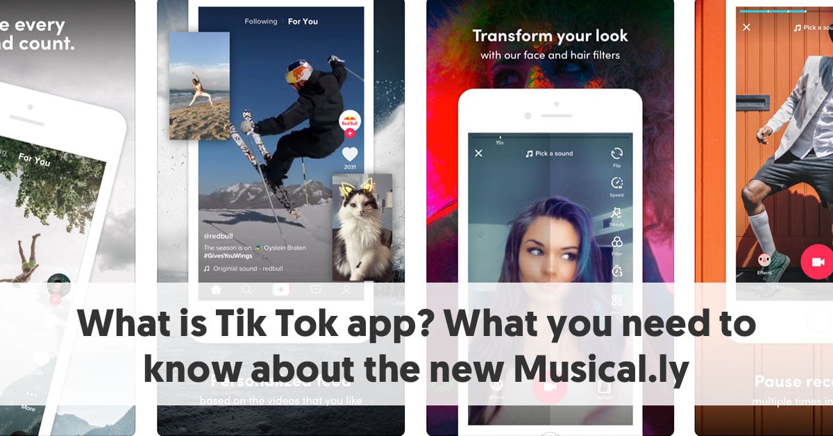 What Is Tiktok What You Need To Know About The New Musical Ly